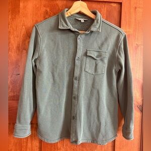 Bixby Nomad Green Button Up Soft Casual Shirt Sz Medium
